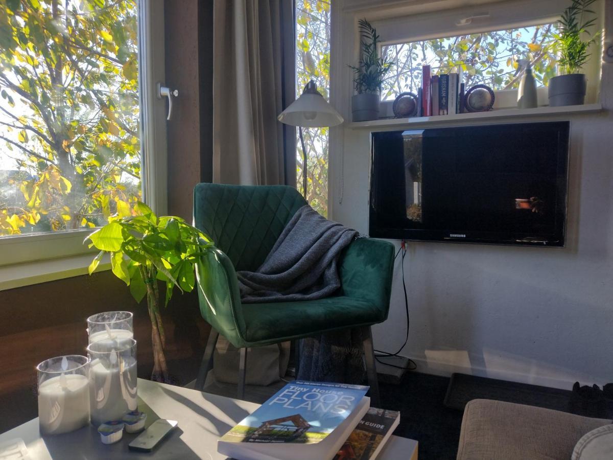 אלמיר Tuinhuisje In Het Groen מראה חיצוני תמונה