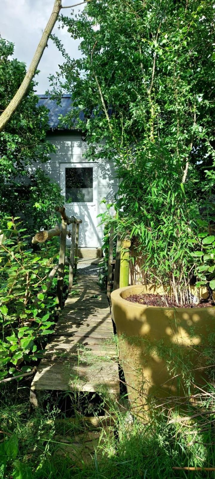 אלמיר Tuinhuisje In Het Groen מראה חיצוני תמונה